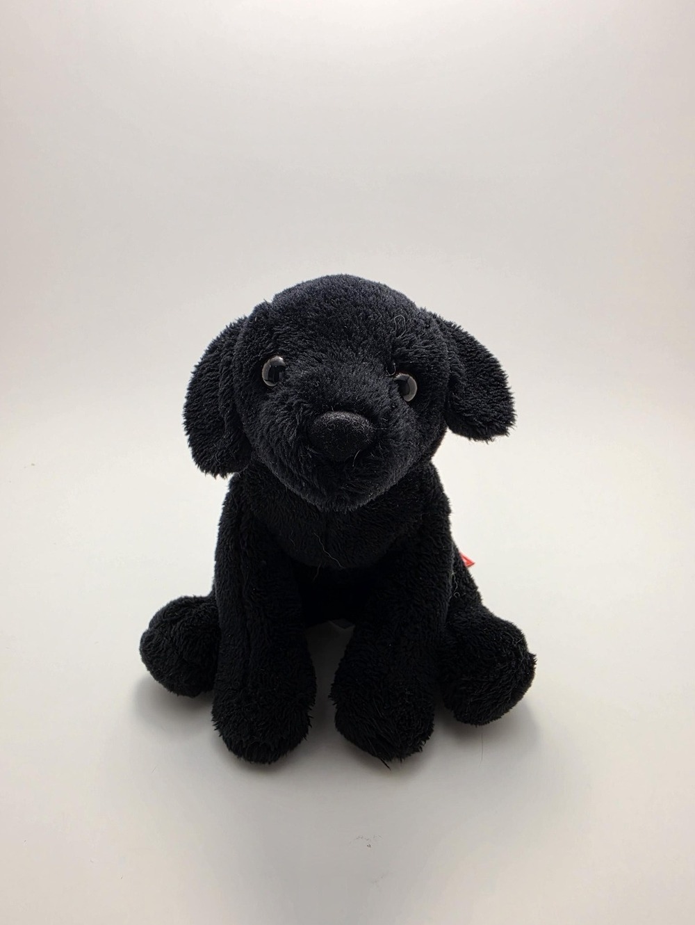 Vintage Douglas Sitting Black Labrador Dog Plush without Tag, Douglas Plush